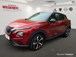 Rot Gebraucht 2022 Nissan Juke Tekna SUV | 19.250 € (Etwas zu teuer)