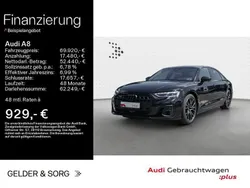 Schwarz Gebraucht 2022 Audi A8L S-Line Limousine | 69.920 €
