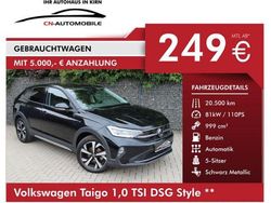 Schwarz Gebraucht 2022 VW Taigo Style SUV | 24.790 € (Etwas zu teuer)