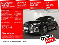 Mythosschwarz metallic (metallic) Gebraucht 2022 Audi SQ5 Ambiente SUV | 49.870 € (Fairer Preis)