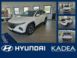 Atlas white / sol Gebraucht 2024 Hyundai Tucson SUV | 35.750 € (Guter Preis)