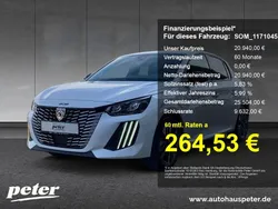 Weiß Gebraucht 2025 Peugeot 208 Allure Kleinwagen | 20.940 €