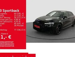 Schwarz Gebraucht 2025 Audi RS3 Sportback Ambiente Kleinwagen | 69.590 € (Guter Preis)