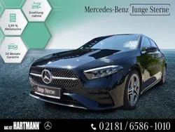 Schwarz Gebraucht 2024 Mercedes A200 AMG Limousine | 34.940 € (Fairer Preis)