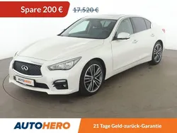 Weiß Gebraucht 2016 Infiniti Q50 Sport Tech Limousine | 17.320 € (Etwas zu teuer)