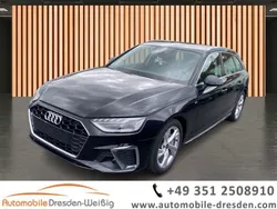 Schwarz schwarz (metallic) Gebraucht 2024 Audi A4 S-Line Kombi | 35.980 € (Guter Preis)