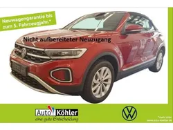 Kings red metallic Gebraucht 2024 VW T-Roc Cabriolet Style Cabrio | 30.630 € (Guter Preis)