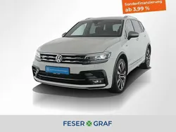 Pure white Gebraucht 2021 VW Tiguan Allspace Highline SUV | 36.190 € (Guter Preis)