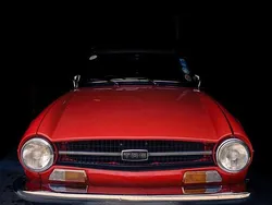 Rot Gebraucht 1970 Triumph TR6 Cabrio | 26.000 €