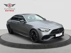 Grau Gebraucht 2021 Mercedes C300 AMG Limousine | 44.490 € (Teuer)