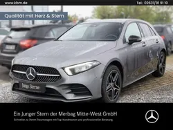 lack mountaingrau Gebraucht 2022 Mercedes A250 AMG Limousine | 28.450 € (Guter Preis)