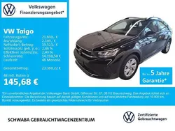Deep black perleffekt Gebraucht 2024 VW Taigo Life SUV | 21.690 € (Fairer Preis)
