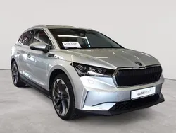 Brillantsilber metallic Gebraucht 2021 Skoda Enyaq iV SUV | 28.490 € (Guter Preis)