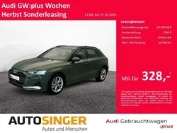 Distriktgrün metallic Gebraucht 2024 Audi A3 Sportback Advanced Plus Limousine | 33.990 € (Fairer Preis)