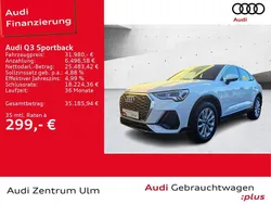 Ibisweiß (metallic) Gebraucht 2022 Audi Q3 Sportback Ambiente SUV | 31.980 € (Guter Preis)