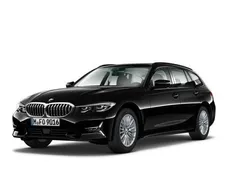 Schwarz Gebraucht 2021 BMW 320 Luxury Line Kombi | 29.930 € (Fairer Preis)