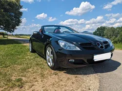 Schwarz Gebraucht 2006 Mercedes SLK200 Cabrio | 13.000 €