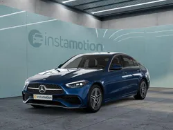 Blau Gebraucht 2024 Mercedes C300 Limousine | 44.149 € (Fairer Preis)