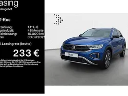 Blau Neu 2025 VW T-Roc Goal SUV | 33.690 € (Etwas zu teuer)