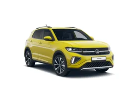 Gelb Gebraucht 2024 VW T-Cross R-line SUV | 25.920 € (Fairer Preis)