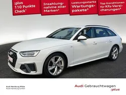 Gletscherweiß metallic Gebraucht 2023 Audi A4 S-Line Kombi | 32.880 € (Guter Preis)