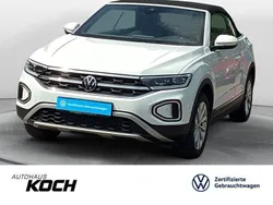 Pure white Gebraucht 2024 VW T-Roc Cabriolet Cabrio | 27.930 € (Superpreis)