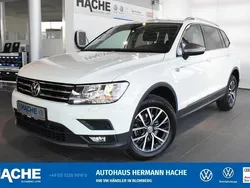 Pure white (weiß) Gebraucht 2020 VW Tiguan Allspace Comfortline SUV | 23.444 € (Fairer Preis)