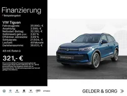 Nightshade blue metallic Gebraucht 2024 VW Tiguan Life SUV | 34.490 € (Fairer Preis)