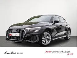 Schwarz Gebraucht 2021 Audi A3 Sportback S-Line Limousine | 21.969 € (Superpreis)