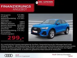 Turboblau Gebraucht 2023 Audi Q3 Sportback S-Line SUV | 31.690 € (Superpreis)