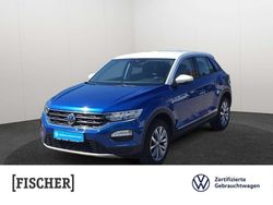 Blau Gebraucht 2019 VW T-Roc Style SUV | 16.622 € (Guter Preis)