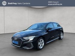 Schwarz Gebraucht 2023 Audi A3 Sportback S-Line Limousine | 25.980 € (Guter Preis)