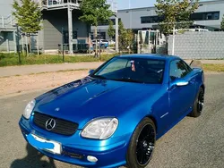 Blau Gebraucht 2000 Mercedes SLK200 Cabrio | 9.500 €