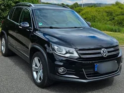 Schwarz Gebraucht 2015 VW Tiguan LOUNGE SUV | 14.500 € (Teuer)