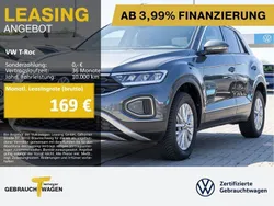 Grau Gebraucht 2024 VW T-Roc Life SUV | 21.430 € (Guter Preis)