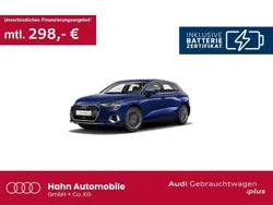 Blau Gebraucht 2021 Audi A3 Sportback e-tron Advanced Limousine | 24.430 € (Fairer Preis)