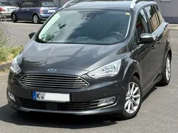 Grau Gebraucht 2017 Ford Grand C-Max Titanium Van / Kleinbus | 13.300 € (Fairer Preis)