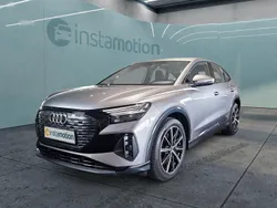 Grau Gebraucht 2022 Audi Q4 e-tron SUV | 30.699 € (Etwas zu teuer)