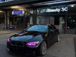 Schwarz Gebraucht 2009 BMW 320 Cabriolet Cabrio | 14.500 €