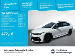 Pure white Gebraucht 2024 VW Golf VIII R Kombi | 52.490 € (Teuer)