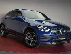 Blau Gebraucht 2022 Mercedes GLC300 AMG Limousine | 44.890 € (Etwas zu teuer)