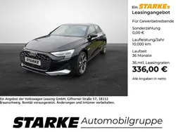 Grau (manhattangrau metallic) Neu 2024 Audi A3 Sportback Advanced Limousine | 30.890 € (Superpreis)