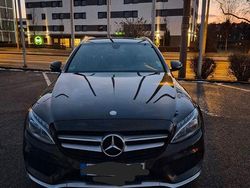 Schwarz Gebraucht 2016 Mercedes C200 AMG line Kombi | 13.900 € (Etwas zu teuer)