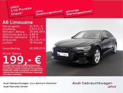 Brillantschwarz Gebraucht 2023 Audi A6 Sport Limousine | 35.975 € (Guter Preis)