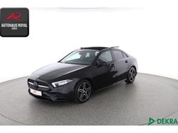 Schwarz (metallic) Gebraucht 2021 Mercedes A250 AMG Limousine | 30.880 € (Fairer Preis)