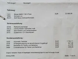 Schwarz Gebraucht 2014 BMW 118 Kleinwagen | 16.875 € (Teuer)