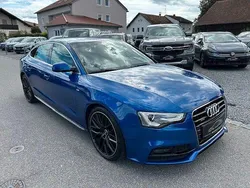 Blau Gebraucht 2017 Audi A5 Sportback S-Line Limousine | 19.990 € (Superpreis)