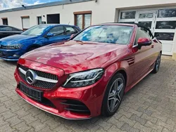 Rot Gebraucht 2018 Mercedes C300 AMG Cabrio | 33.999 € (Fairer Preis)