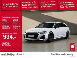 Gletscherweiß metallic Gebraucht 2024 Audi RS6 Ambiente Kombi | 119.940 € (Fairer Preis)