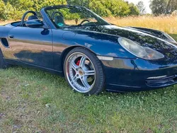 Blau Gebraucht 2000 Porsche 986 Boxster Cabrio | 18.650 € (Etwas zu teuer)